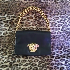 New Nappa Palazzo Sultan Shoulder Bag Black
